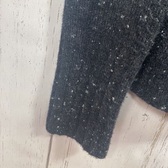 Madewell Wool Blend Mock Neck Sweater Minimalist Cozy Academia Soft Grunge - Picture 8 of 13